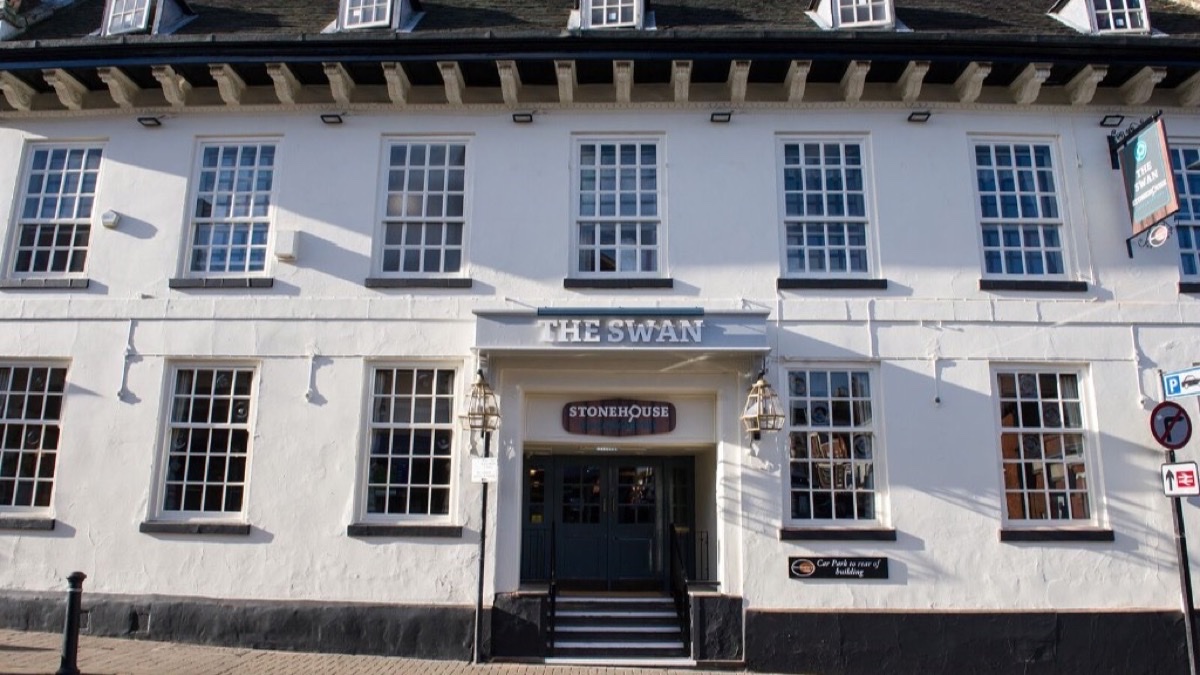 The Swan Stonehouse Pizza and Carvery on Coleshill High Street
