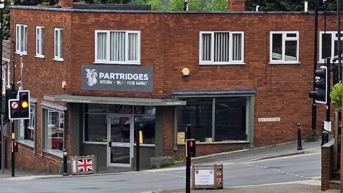 Partridges Kitchen Deli and Food Market on Blythe Road, Coleshill