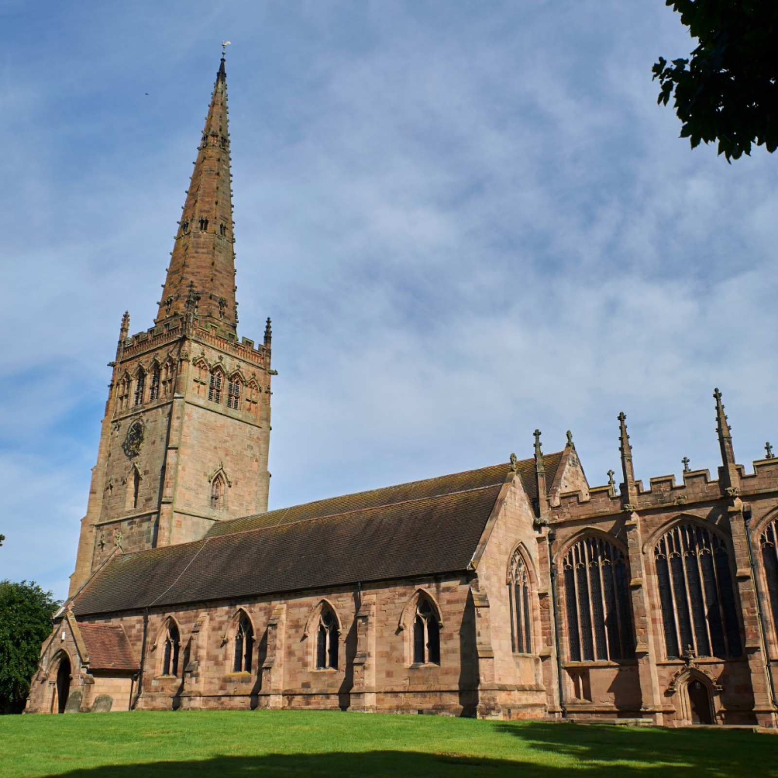 St Peter and St Paul parish church spire, Coleshill